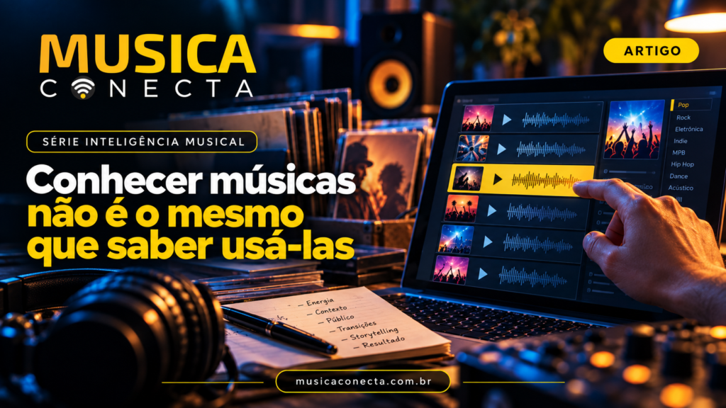 Série Inteligência Musical: conhecer músicas não é o mesmo que saber usá-las