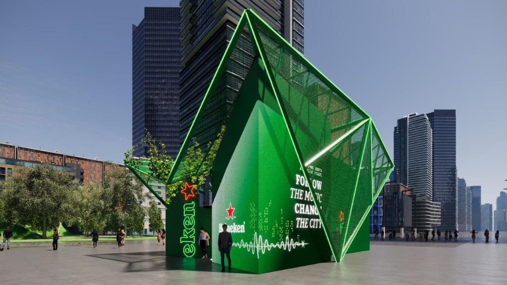 Heineken e Atenas Criam Espaço Imersivo no Mita Festival Focado em Sustentabilidade