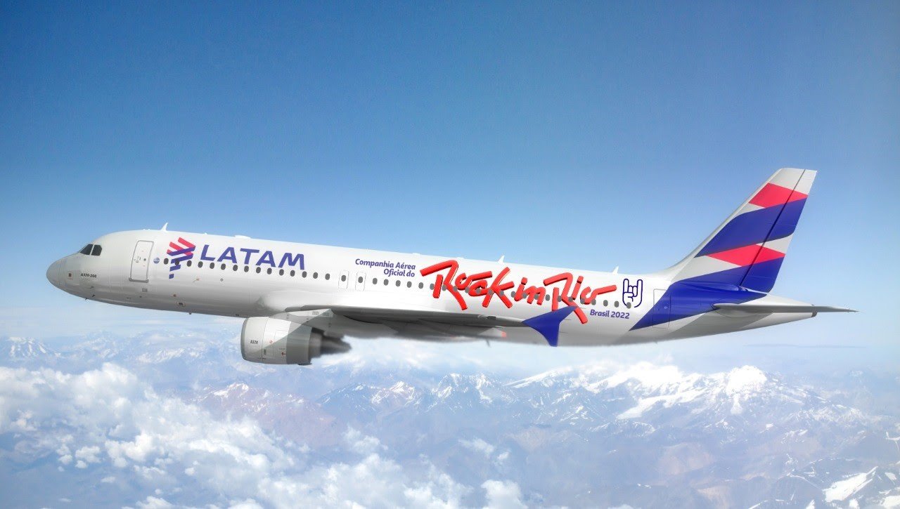 Latam Eleva a Experiência do Rock in Rio com Ação Inédita no Ar