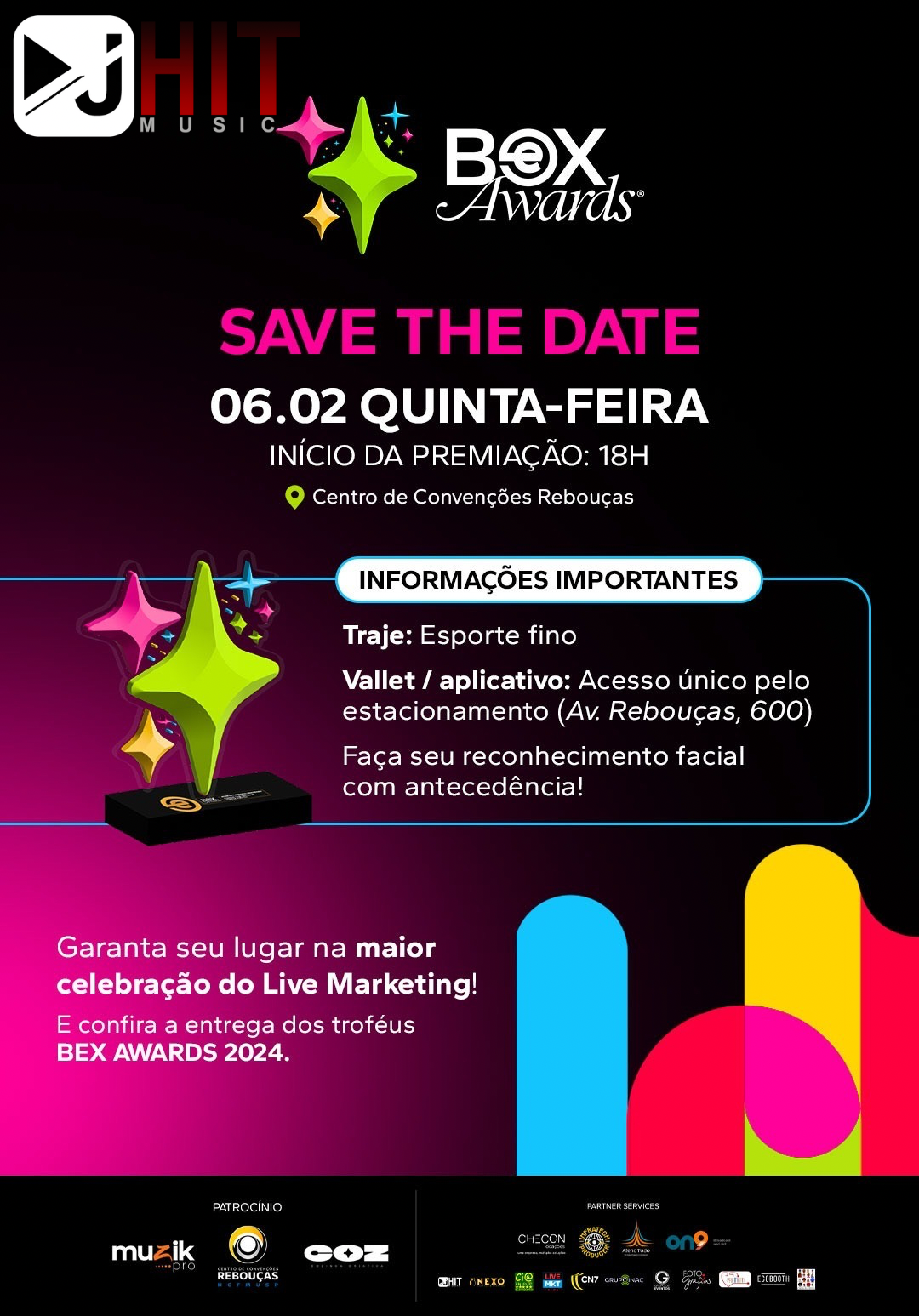 DJ Hit assina curadoria musical do Bex Awards 2025 e reforça o poder do “Music Branding” em eventos