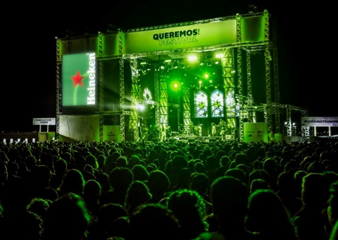Heineken amplia experiência no Queremos! Festival 2025 com ativismo sustentável e palco exclusivo