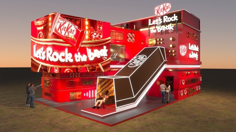 Stand kitkat 1 Musica Conecta