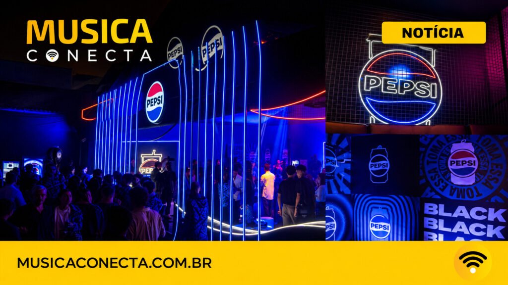 R8 Live levou cenografia e música à apresentação da nova fase da Pepsi em São Paulo