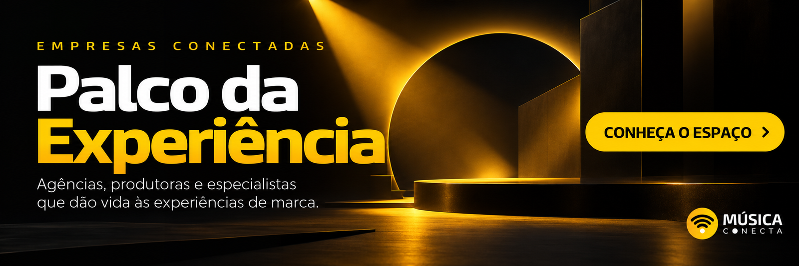 Palco da Experiência — Empresas Conectadas